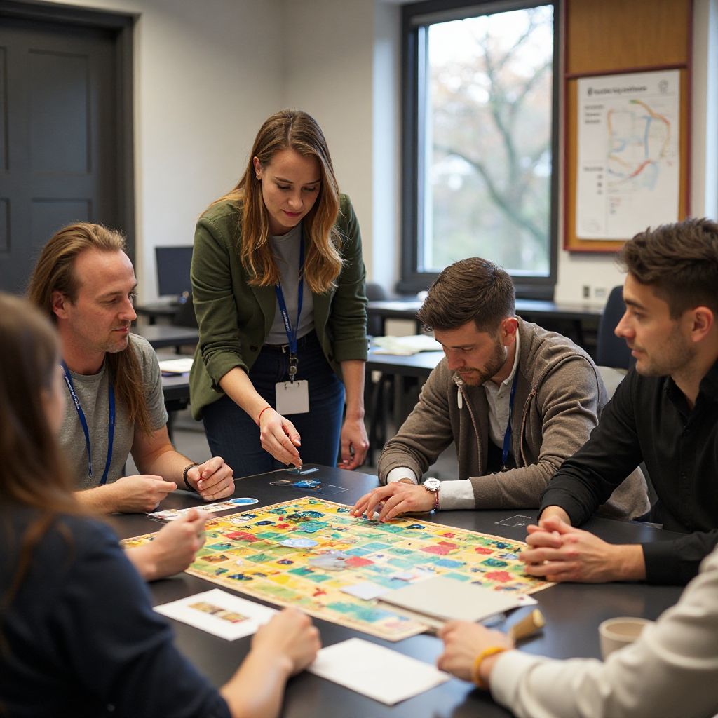 Group instruction session