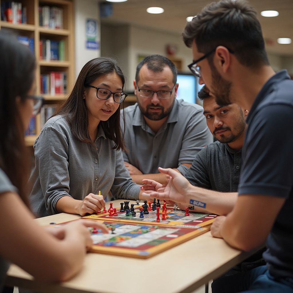 Gaming instruction session